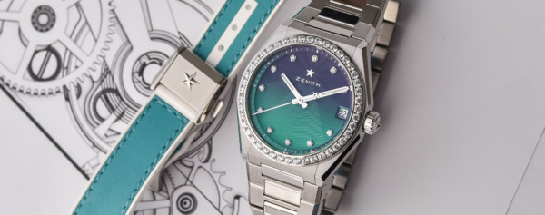 Women’s Watch Wednesday – The New Zenith Defy Midnight Sunset and Midnight Borealis (Live Pics & Price)
