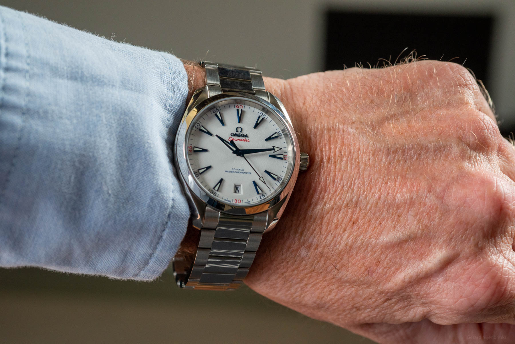Hands-On, Downhill, And Round And Around With The Omega Seamaster Aqua Terra Beijing 2022 Watch