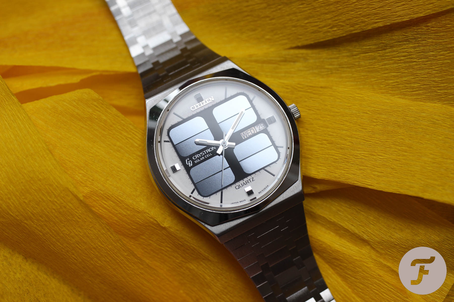 #TBT Another World’s First With The Citizen Crystron Solar Cell