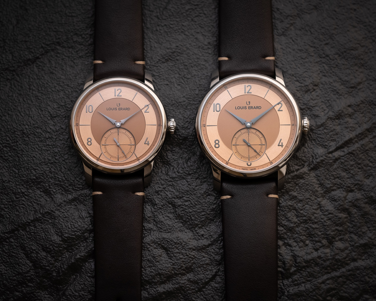 New: Louis Erard Excellence Petite Seconde Terracotta