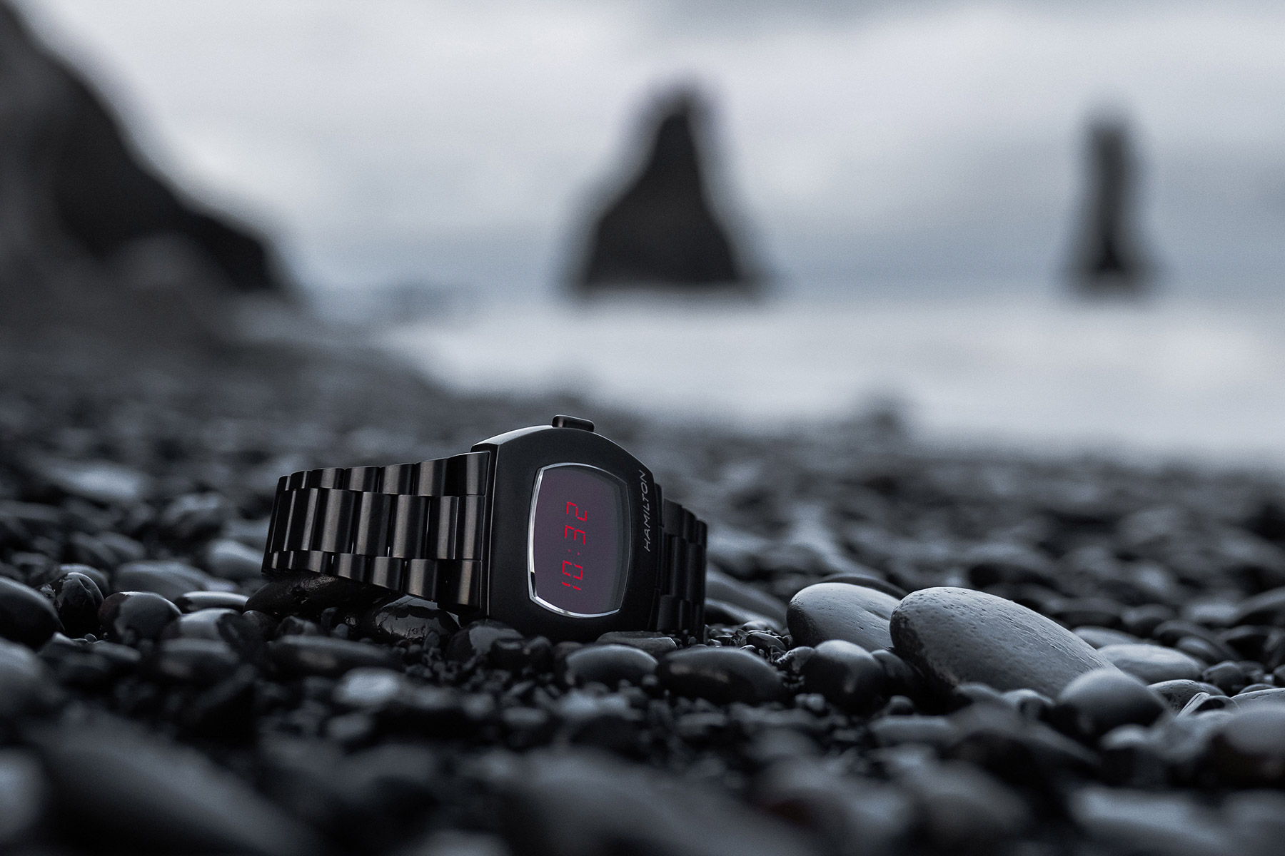 The New All-Black Hamilton PSR Is The Perfect Watch For Any Nighttime Spy Mission
