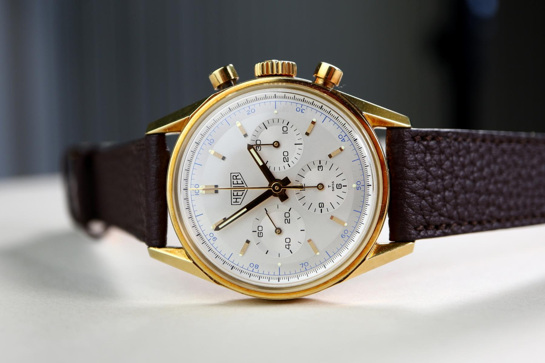 Best-Kept Secrets: The TAG Heuer CS3140 — A Solid 18K Gold 35.5mm Carrera For Less Than 00!