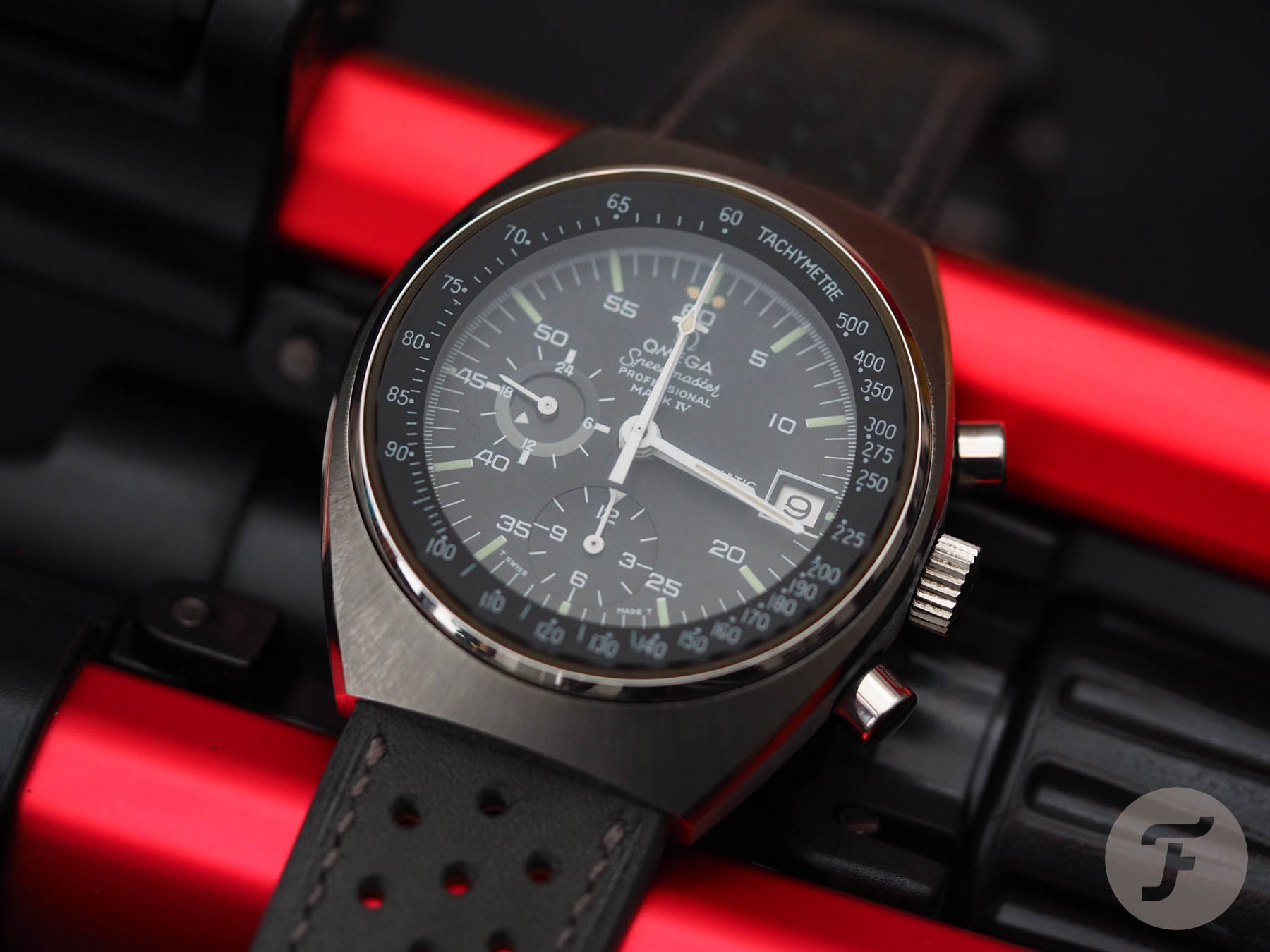 Genteel Handmade Shows Its Versatility Once More With A Custom Rally Strap For My Omega Speedmaster MKIV