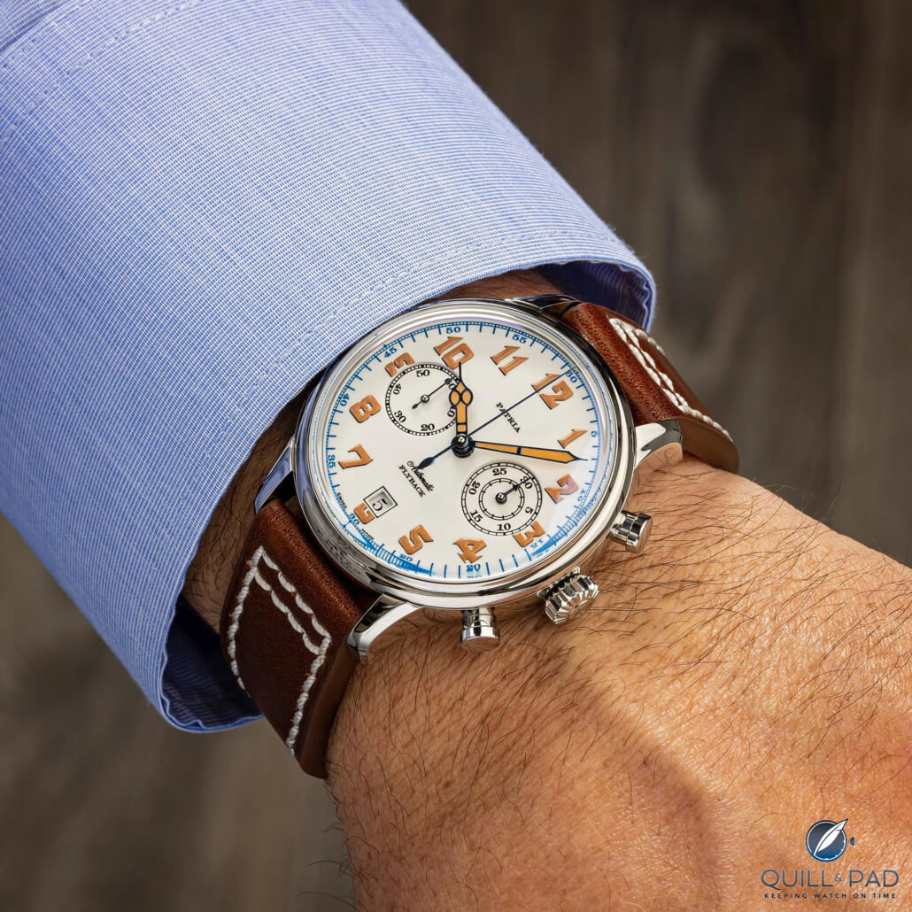 Patria Brigadier Flyback Chrono: Run, Don’t Walk, It’s The Best Value Swiss Made Automatic Chronograph Of The Year