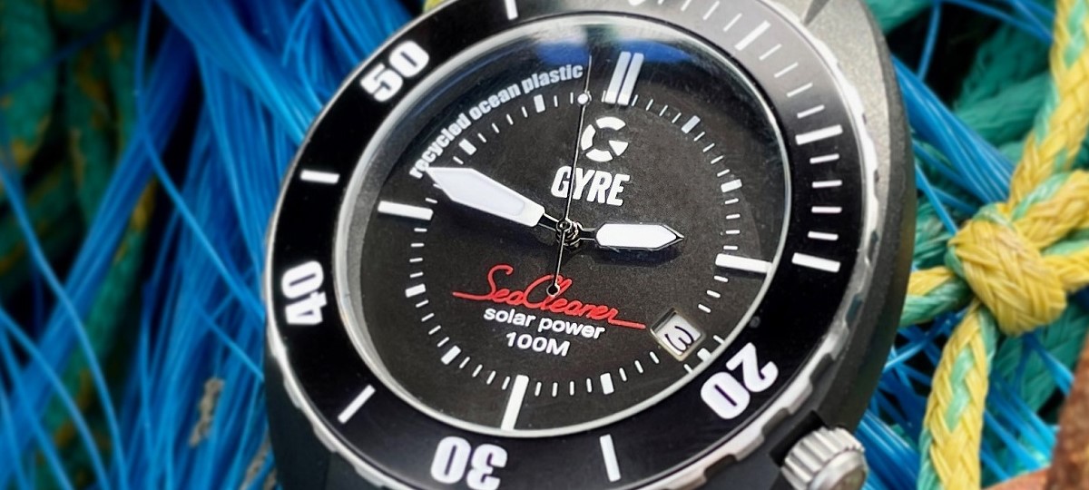 The Gyre SeaCleaner Watch Tells A Recycling Story On Your Wrist