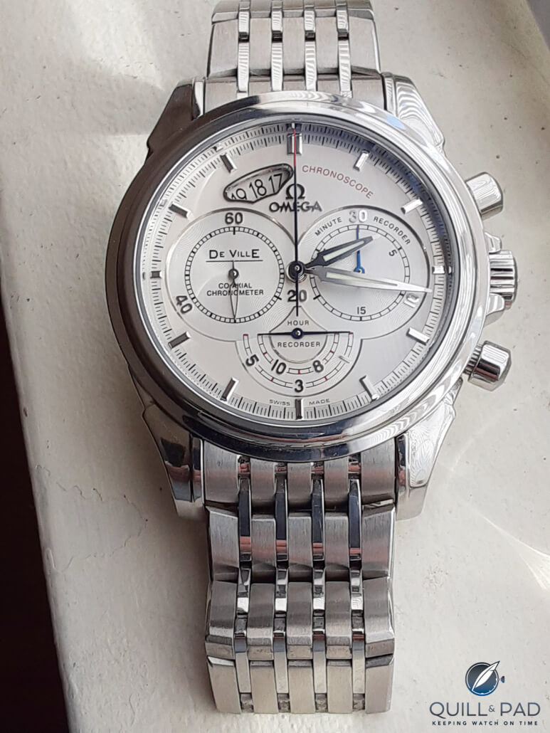 Why I Bought It: Collector Quentin R. Bufogle And His 2006 Omega De Ville Chronoscope Chronograph