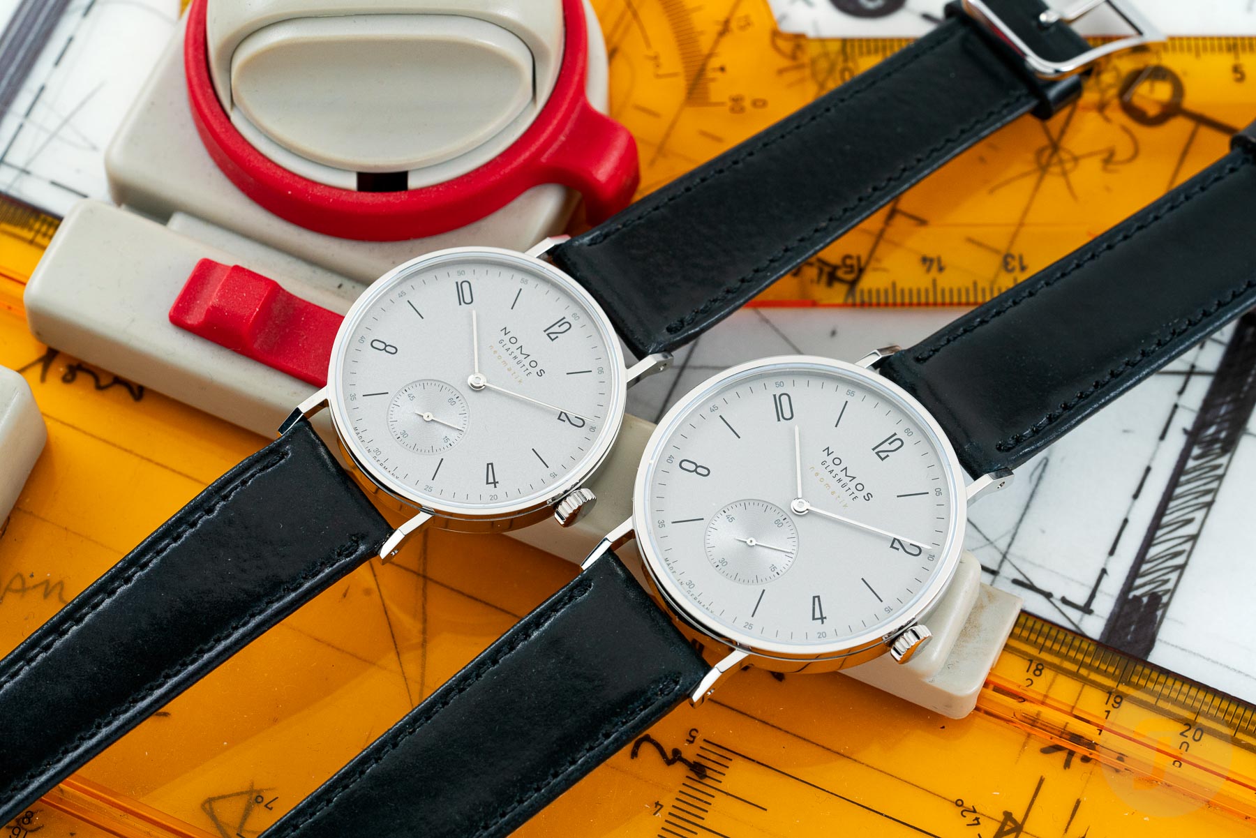 NOMOS Glashütte Tangente Neomatik Models With Platinum Gray Dials — Hands-On Watch Review