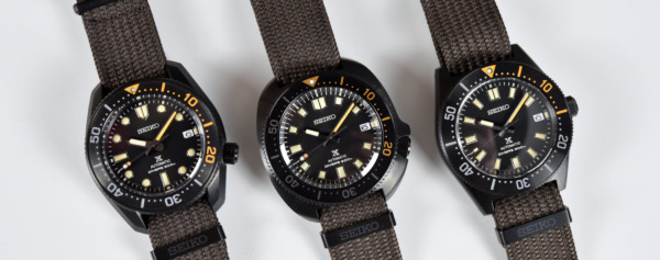 Introducing – The Cool New Seiko Prospex Black Series SPB253J1, SPB255J1 and SPB257J1 (Live Pics & Price)