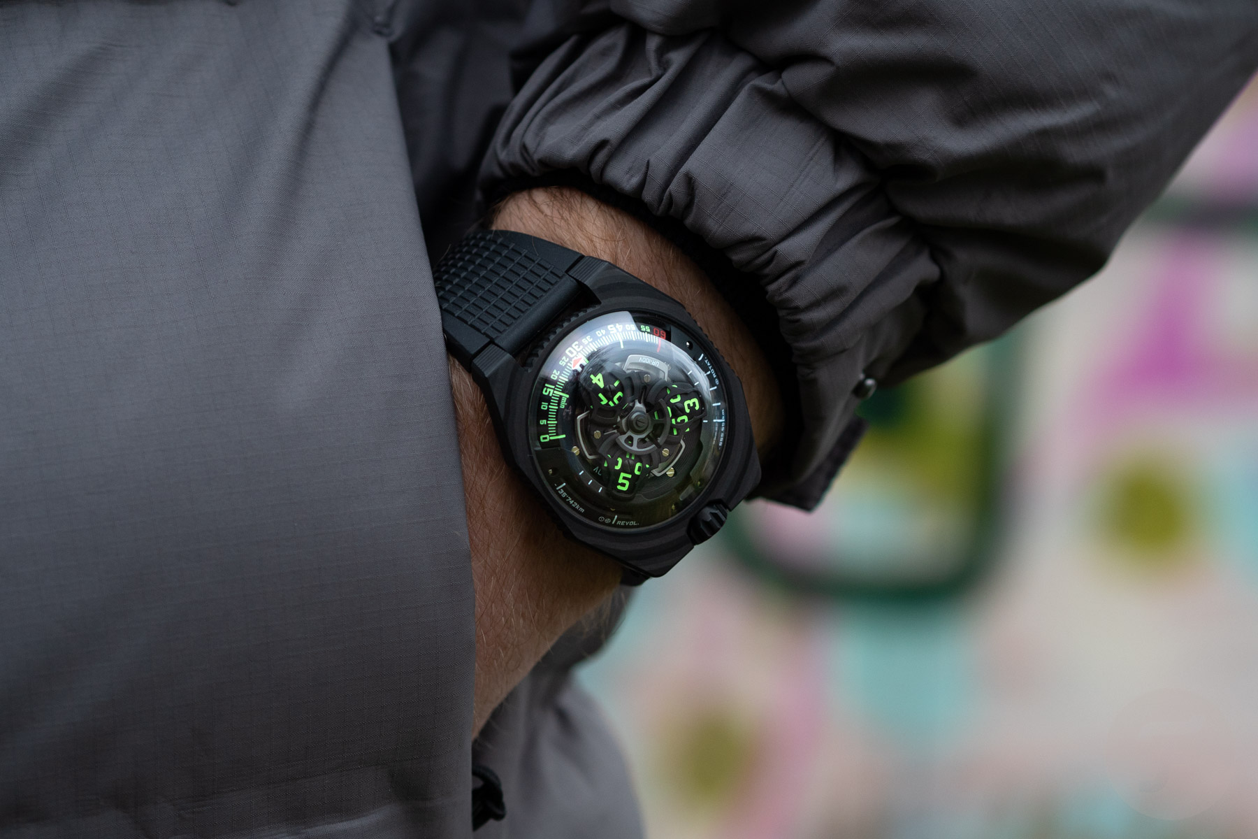 URWERK Drops The New UR-100V C52 — A Marvel Cased In Carbon (Live Photos)