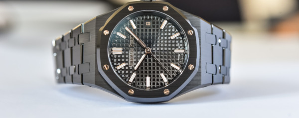 Introducing – The Subtle 50th-Anniversary Design Tweaks of the Audemars Piguet Royal Oak 34mm Black Ceramic (Live Pics & Price)