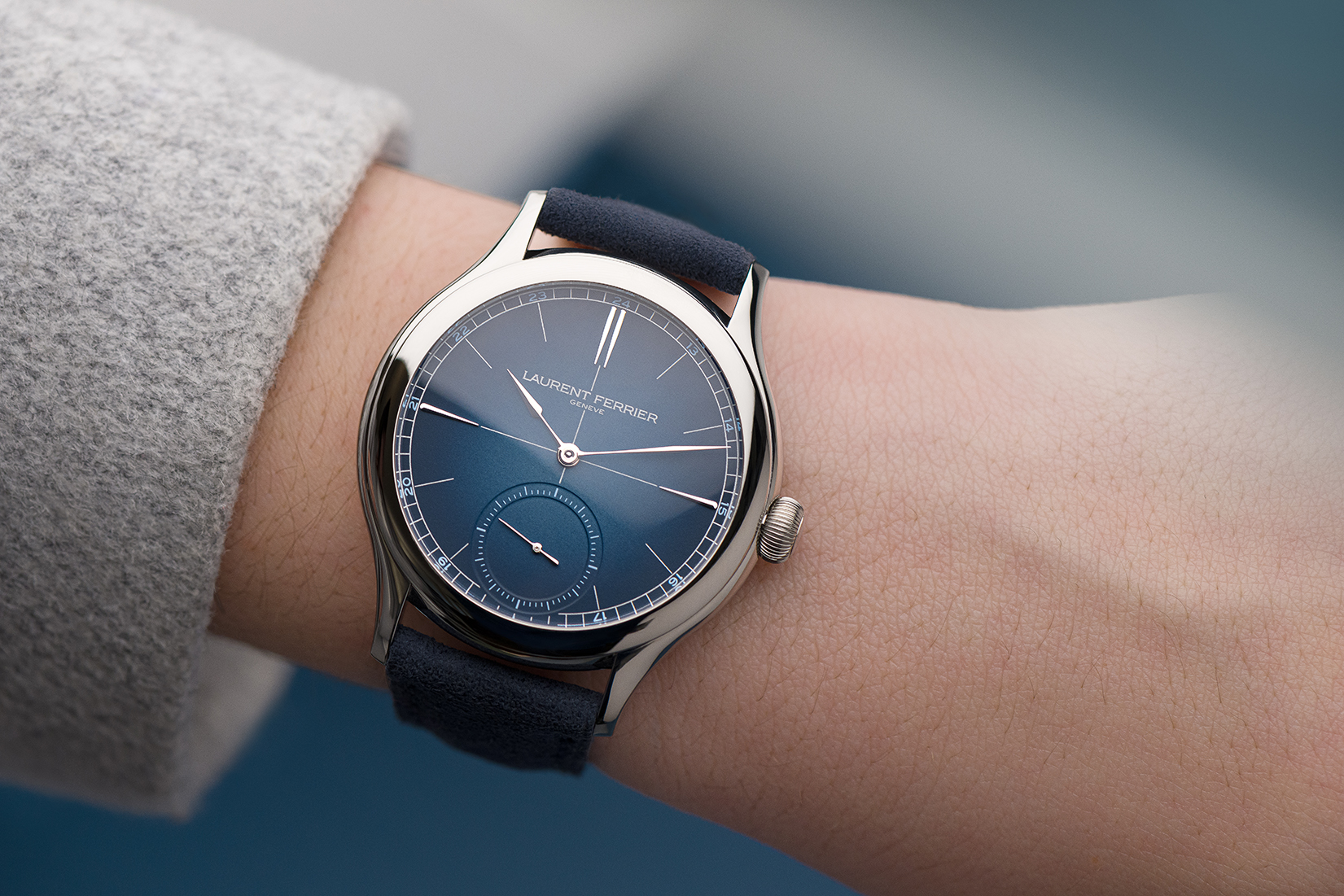 Laurent Ferrier Classic Origin Blue Makes A Quiet Debut At Watches & Wonders 2022