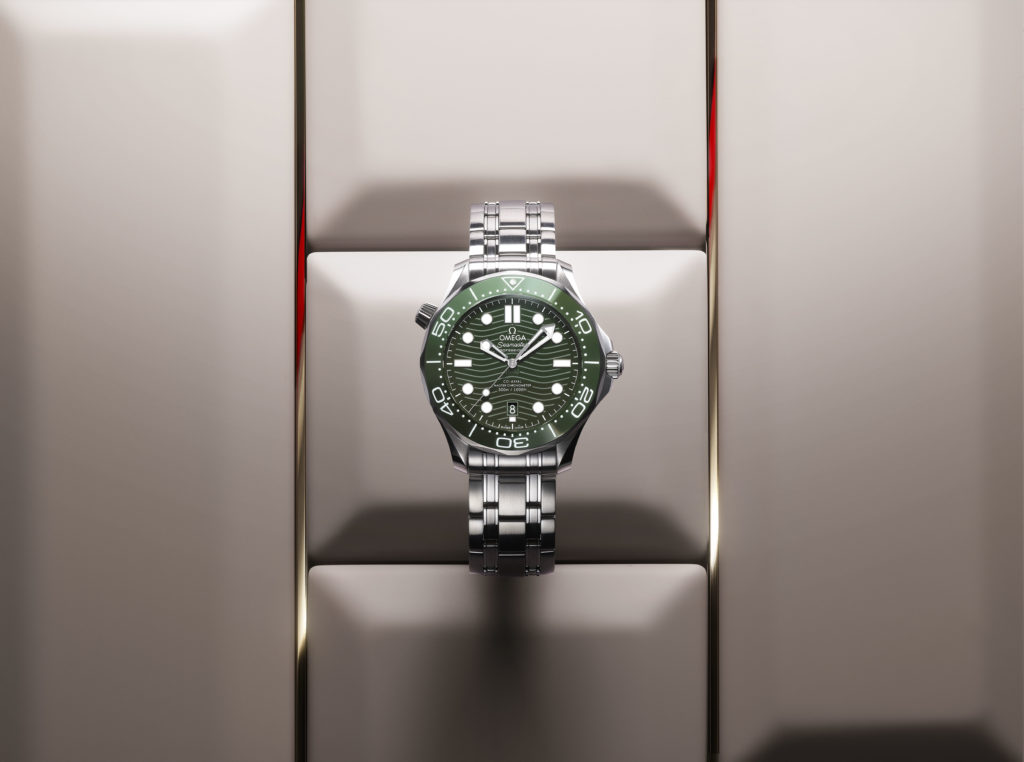 Omega Launches Seamaster Diver 300M With a Green Dial and Bezel