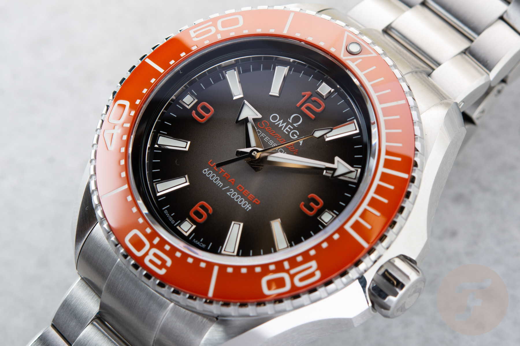 The New Omega Seamaster Planet Ocean Ultra Deep in O-Megasteel (Live Pictures)