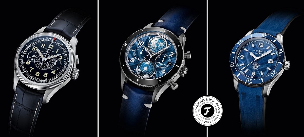 Montblanc Debuts Fluted Bezels And Frozen Dials In The 1858 Collection