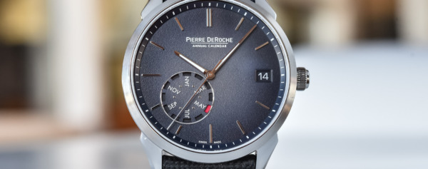 Hands-on – The New Pierre DeRoche Grandcliff Annual Calendar Is a Sleek Take On A Useful Function