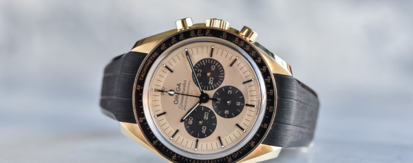 Introducing – The Omega Speedmaster Moonwatch Moonshine Gold (Live Pics & Price)