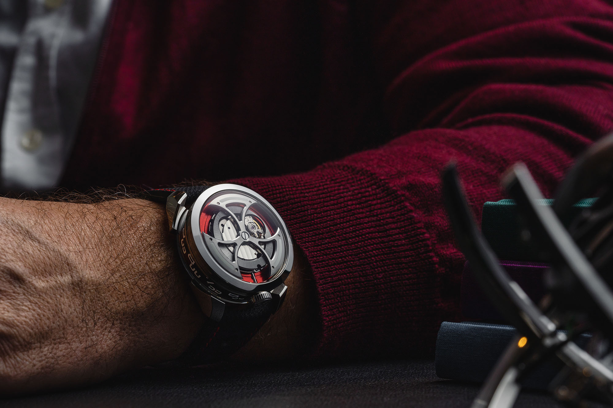 Introducing The M.A.D.1 RED — Now Available To MB&F’s Enemies Too