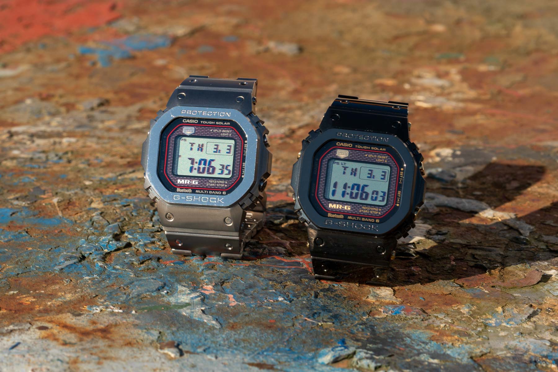 Hands-On: Casio G-Shock Titanium Square MRG-B5000B-1DR And MRG-B5000D-1DR