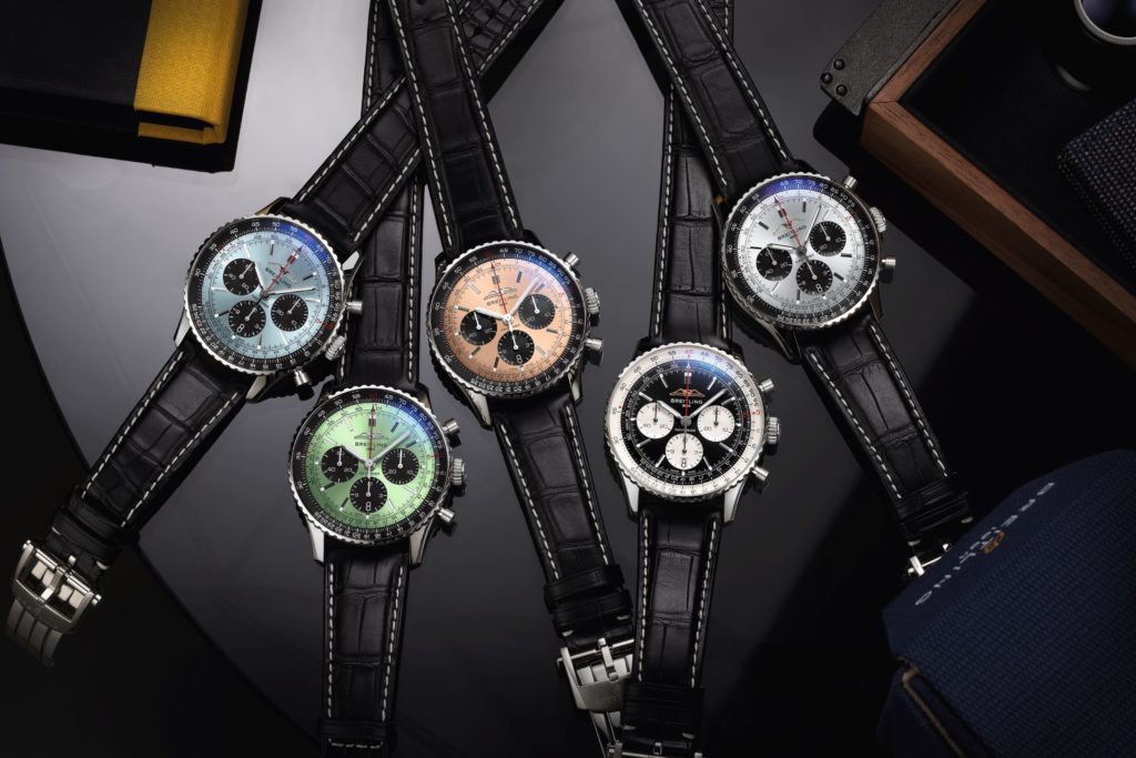 Breitling Introduces the New Navitimer Squad with the AOPA Logo, Colorful Dials, and More