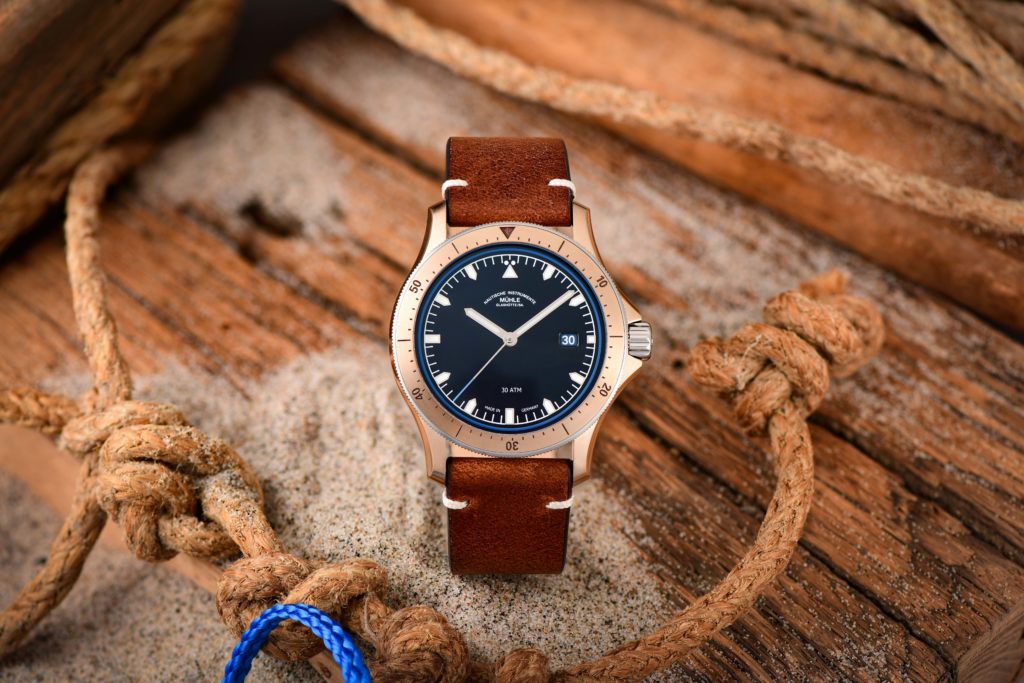 Bronze Meets Sport in Mühle-Glashütte’s Latest, the ProMare Go Bronze