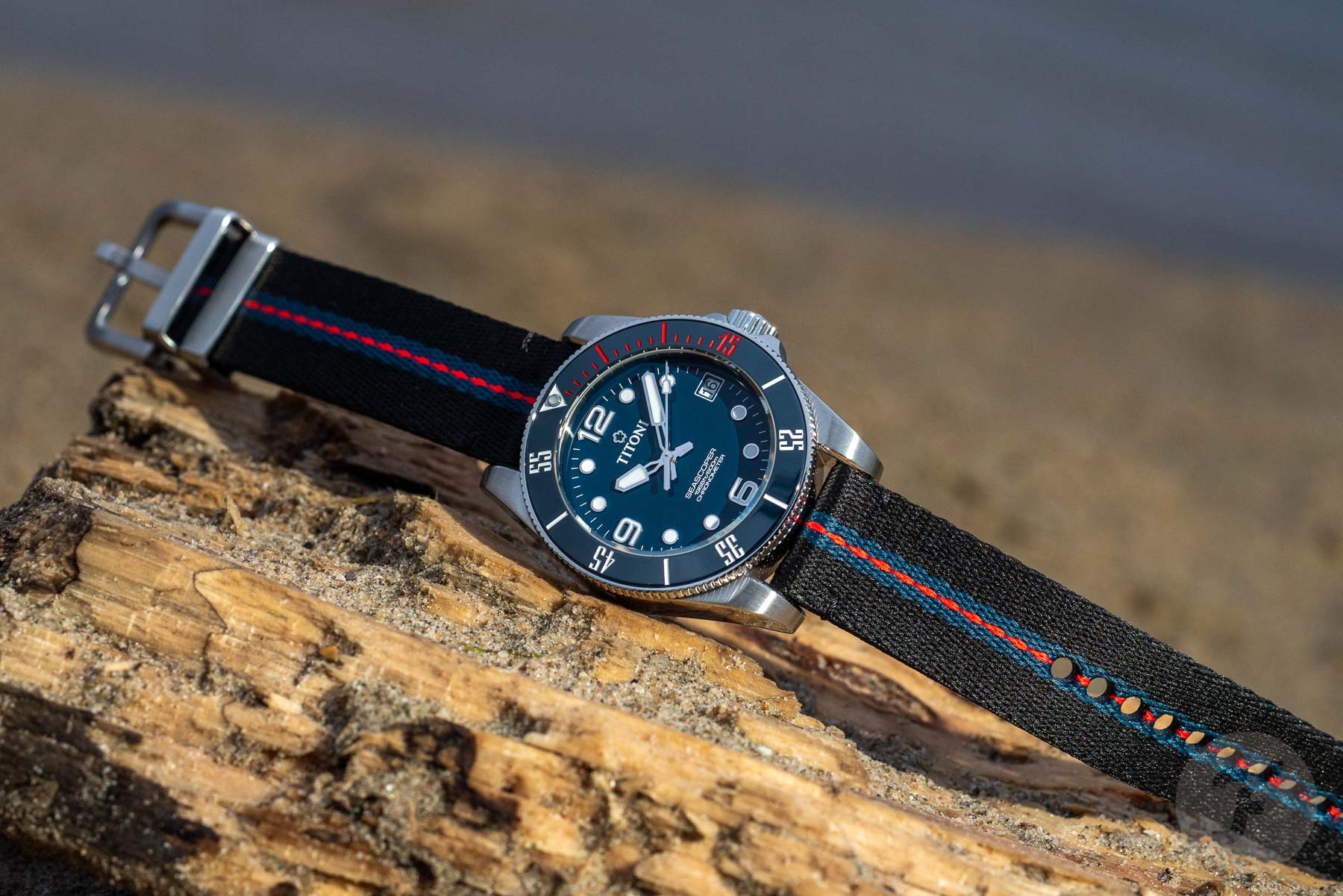 Titoni Introduces New #tide Straps For Its Seascoper 600 Made Using Recycled Ocean Plastic