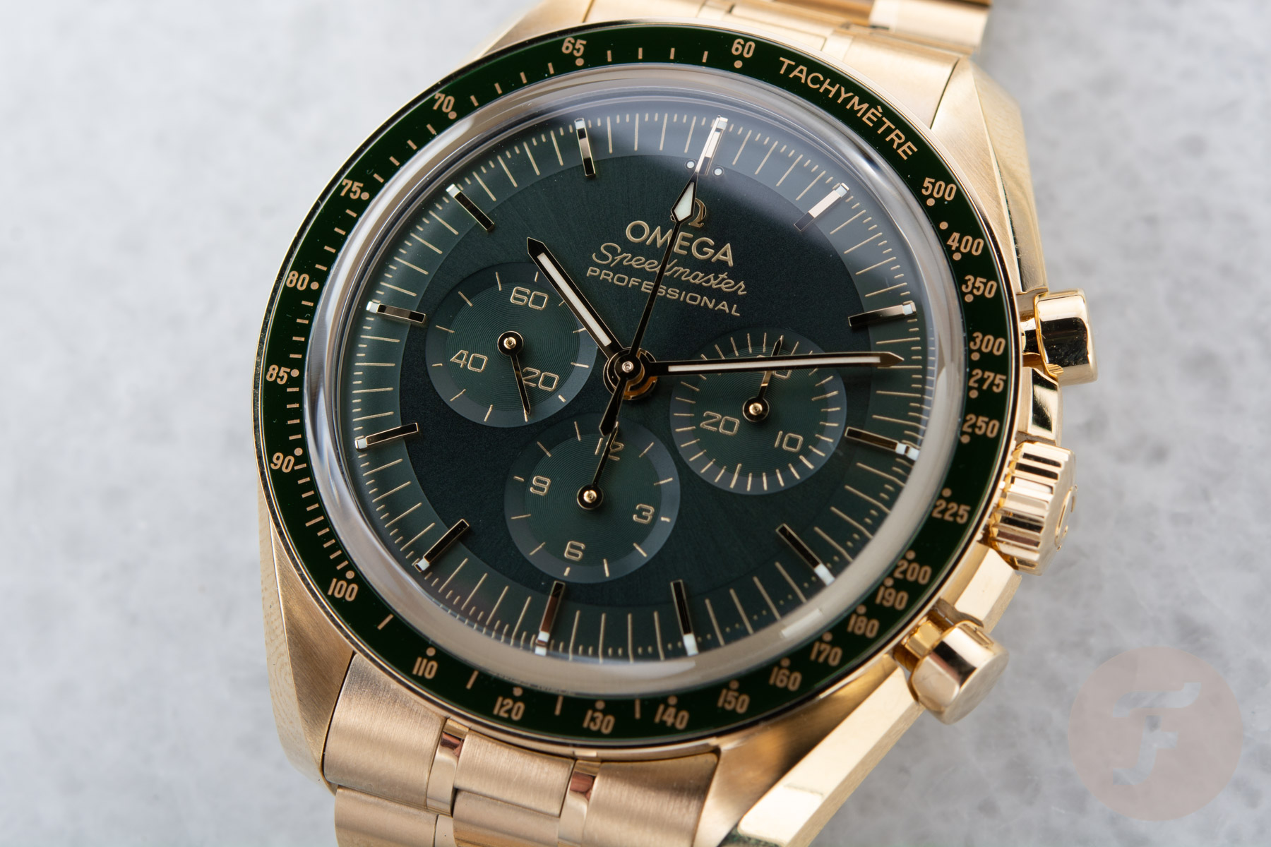 Hot Take: Two New Omega Speedmaster Moonwatch Moonshine Models (Live Pictures)