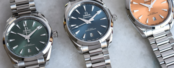Introducing – An Array of New Colours and New Finishings for the Omega Seamaster Aqua Terra 150m (Live Pics & Price)