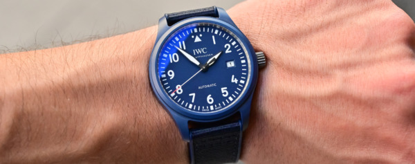 Hands-on – Flying For A Good Cause, with The (Very) Blue IWC Pilot’s Watch Automatic Laureus
