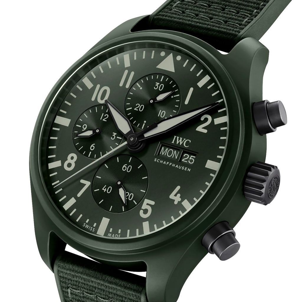 IWC Soars with the Pilot’s Watch Chronograph TOP GUN Edition “Woodland” at Watches & Wonders