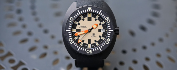 Introducing – The Doxa Army Is Back with a Black Ceramic Model for Watches of Switzerland (Live Pics & Price)