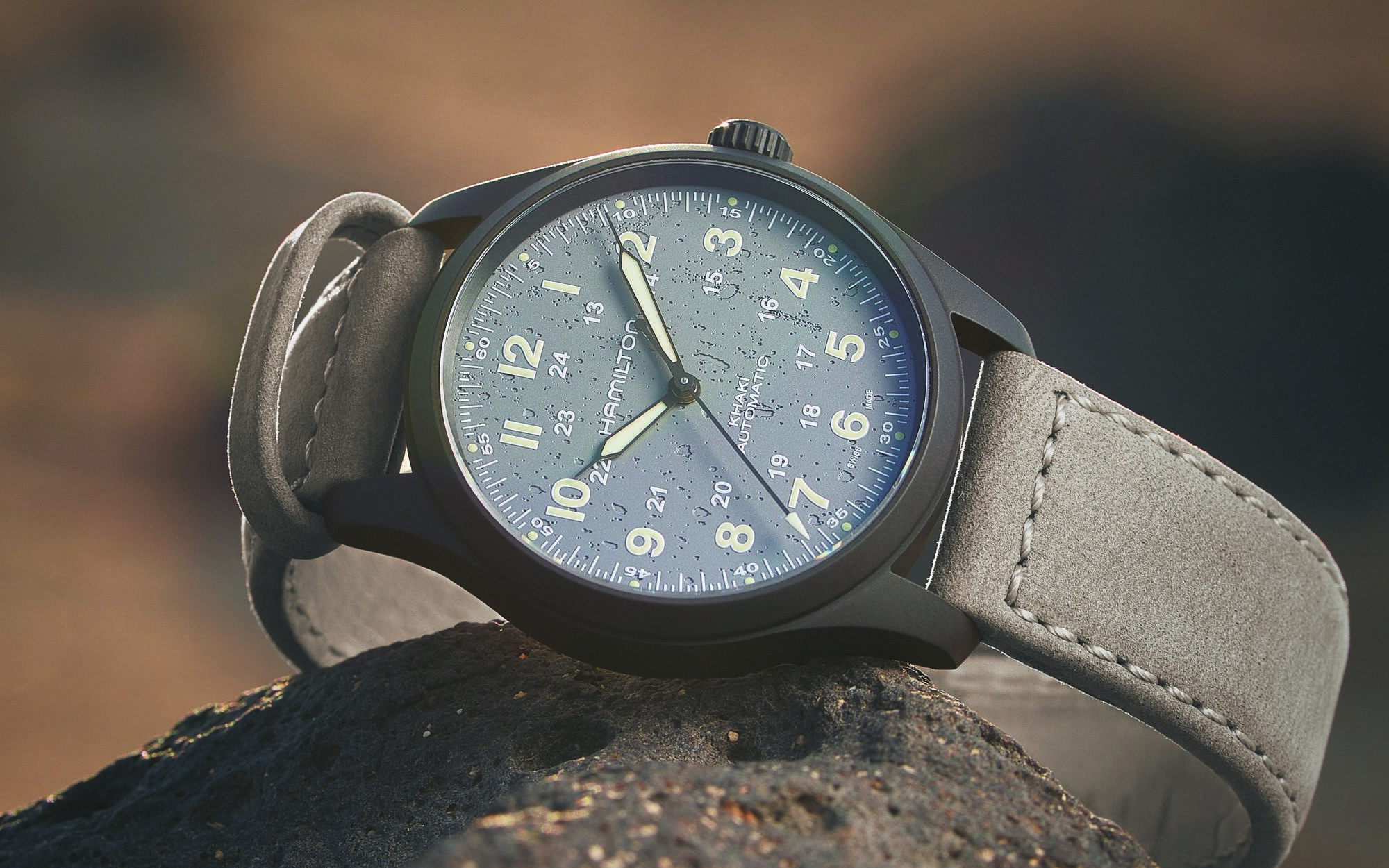 Mission Timing: Hamilton Releases New Khaki Field Titanium Automatic Variants