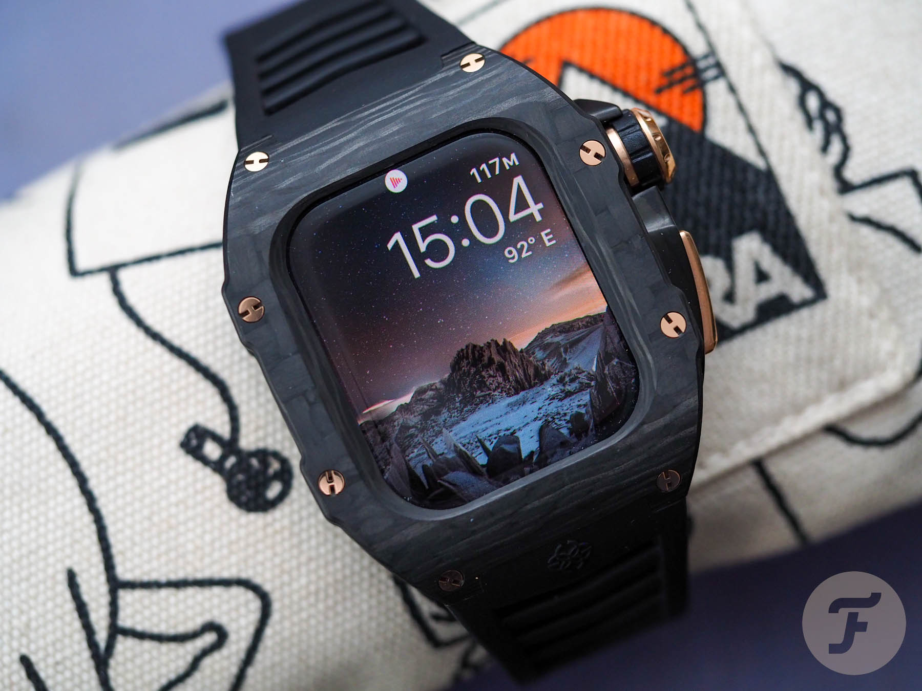 Golden Concept Apple Watch Series 7 Case Turns My Smartwatch Into A Richard Mille