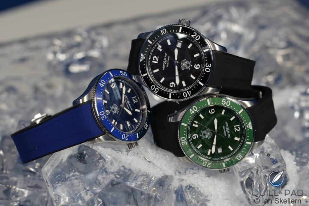 Montblanc 1858 Iced Sea Automatic Date: Ice Diving With Its First Diver’s Watch