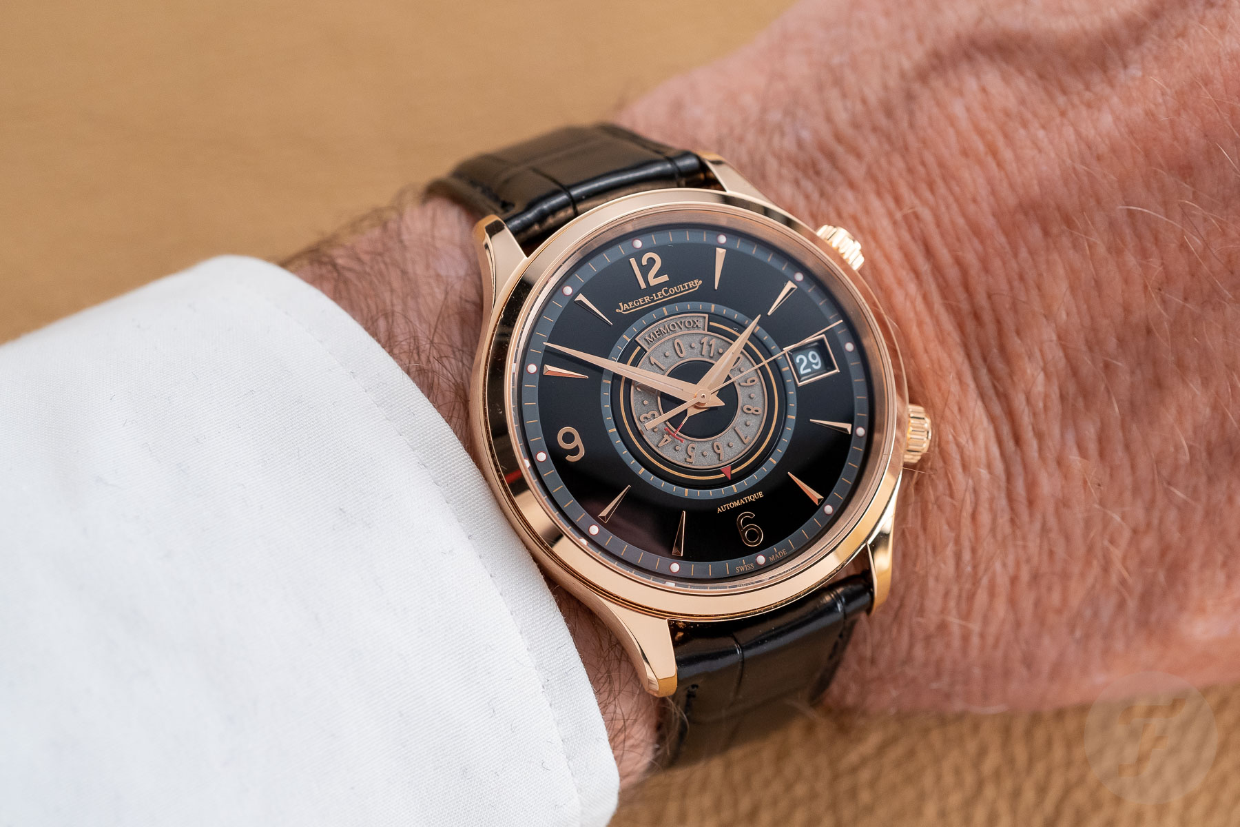 Hands-On With The Buzzing New Jaeger-LeCoultre Master Control Memovox Timer