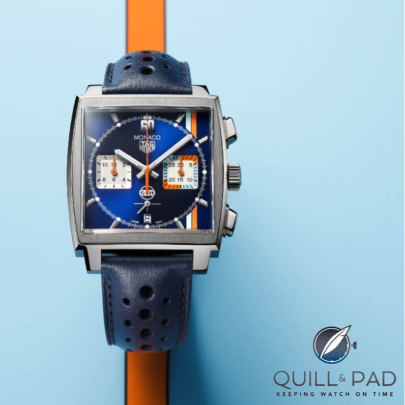 TAG Heuer Monaco Heuer 02 Gulf Special Edition: Revving Up With A Bold Color Scheme – Reprise