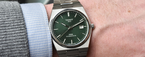 Introducing – The Tissot PRX Powermatic 80 Now With Green Dial (Live Pics & Price)
