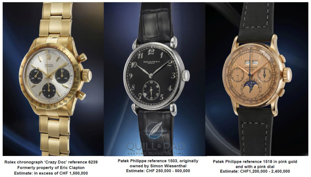 Phillips Geneva XV And Audemars Piguet Royal Oak 50th Auctions Feature Watches With Serious History