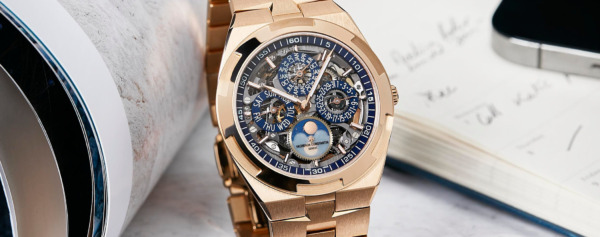 Introducing – The Vacheron Constantin Overseas Perpetual Calendar Ultra-Thin Skeleton, Now In Blue