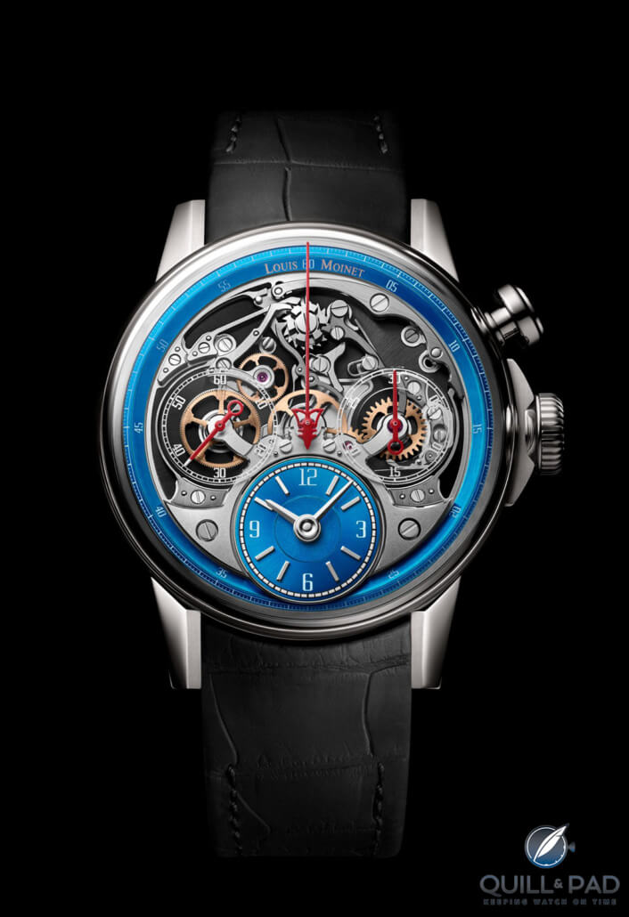 Louis Moinet Memoris Spirit Monopusher Column Wheel Chronograph: Signaling A New Design Era For The Brand