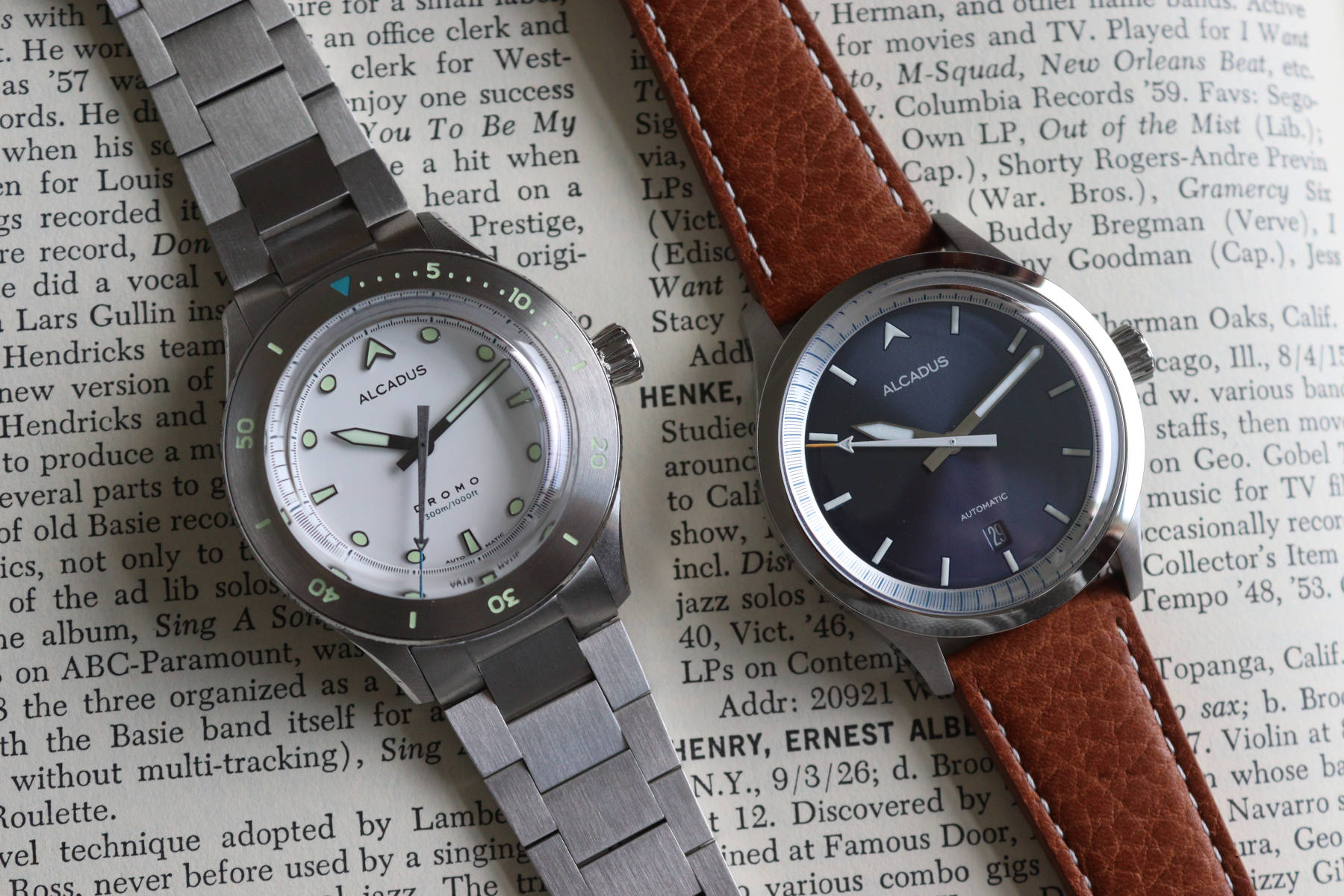 Hands-On: The Alcadus Dromo Dive Watch And Opus V2 Dress Watch