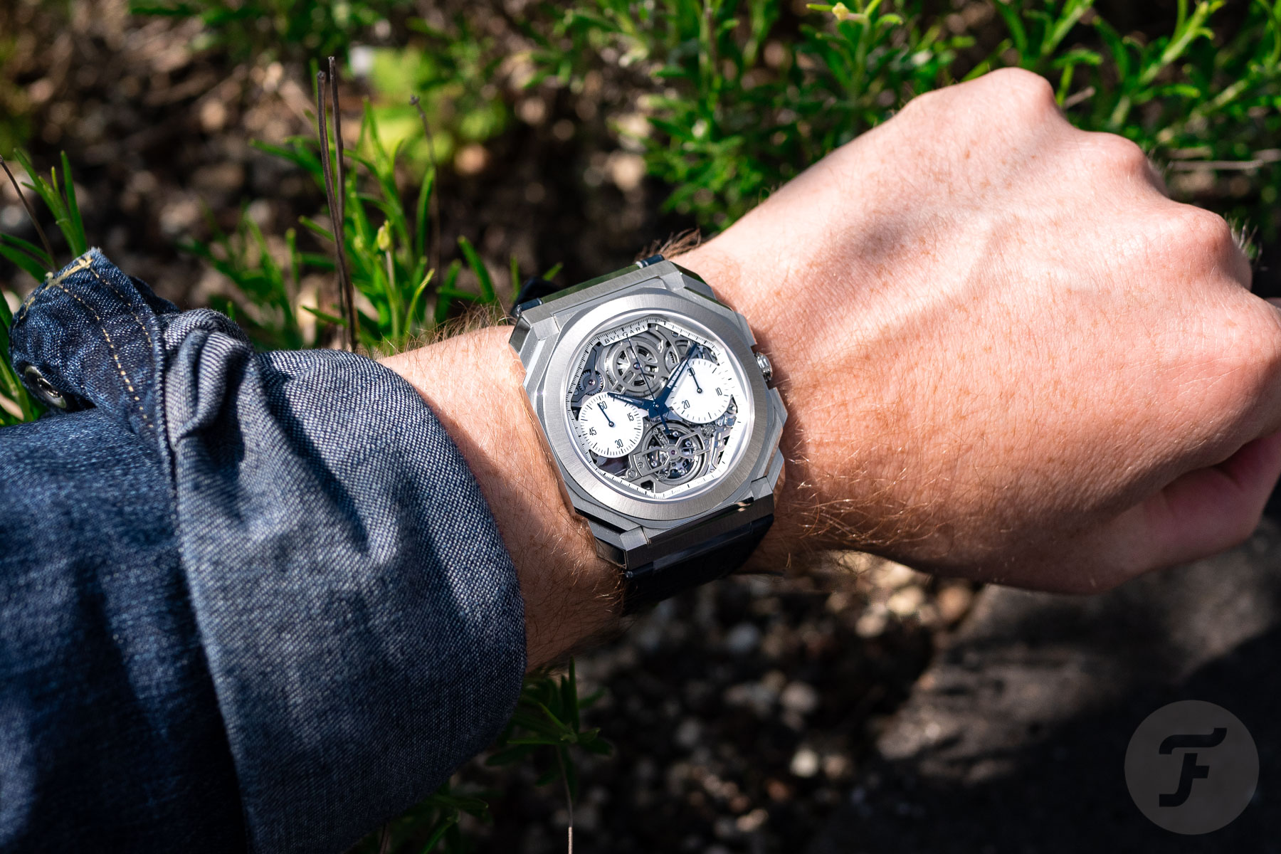 Hands-On With The Bvlgari Octo Finissimo Tourbillon Chronograph Skeleton Automatic In Platinum