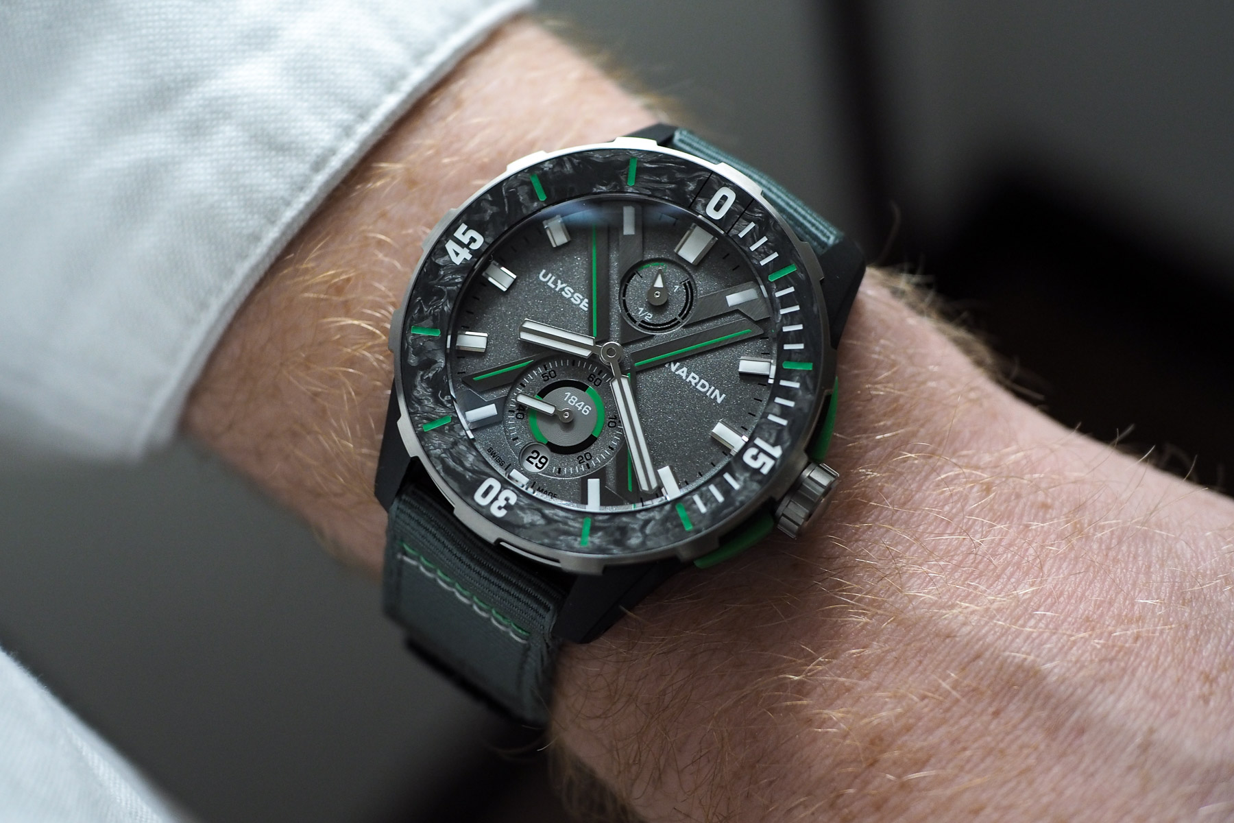 Introducing The New Ulysse Nardin The Ocean Race Diver (Live Pictures)