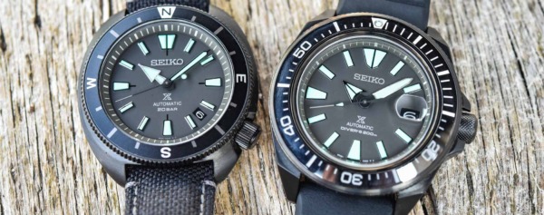 Introducing – The Seiko Prospex “Black Series” King Samurai SRPH97K1 & Tortoise SRPH99K1 (Live Pics & Price)