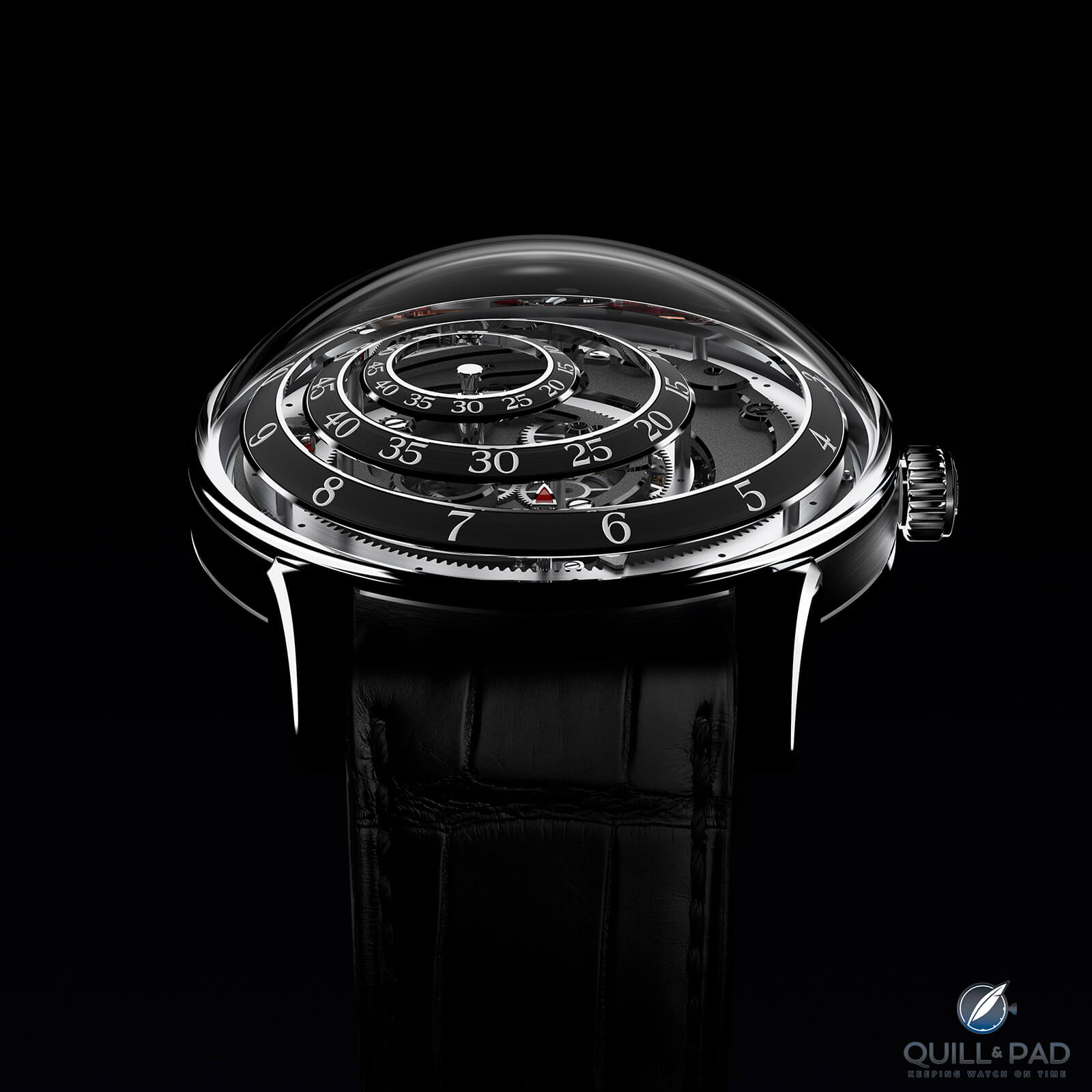 Trilobe Une Folle Journée: Expanding Upward And Outward, Exposing The Mechanical Ingenuity Behind The Dial