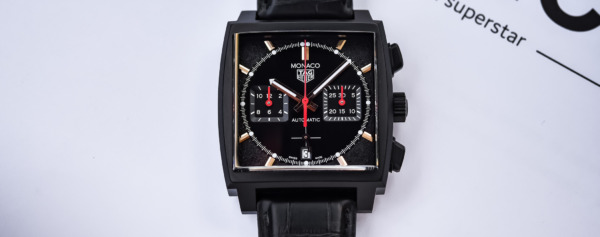 Introducing – The Black Titanium TAG Heuer Monaco Special Edition (Live Pics & Price)
