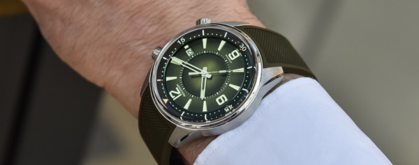 Introducing – The New Jaeger-LeCoultre Polaris Date Green Gradient (Live Pics & Price)