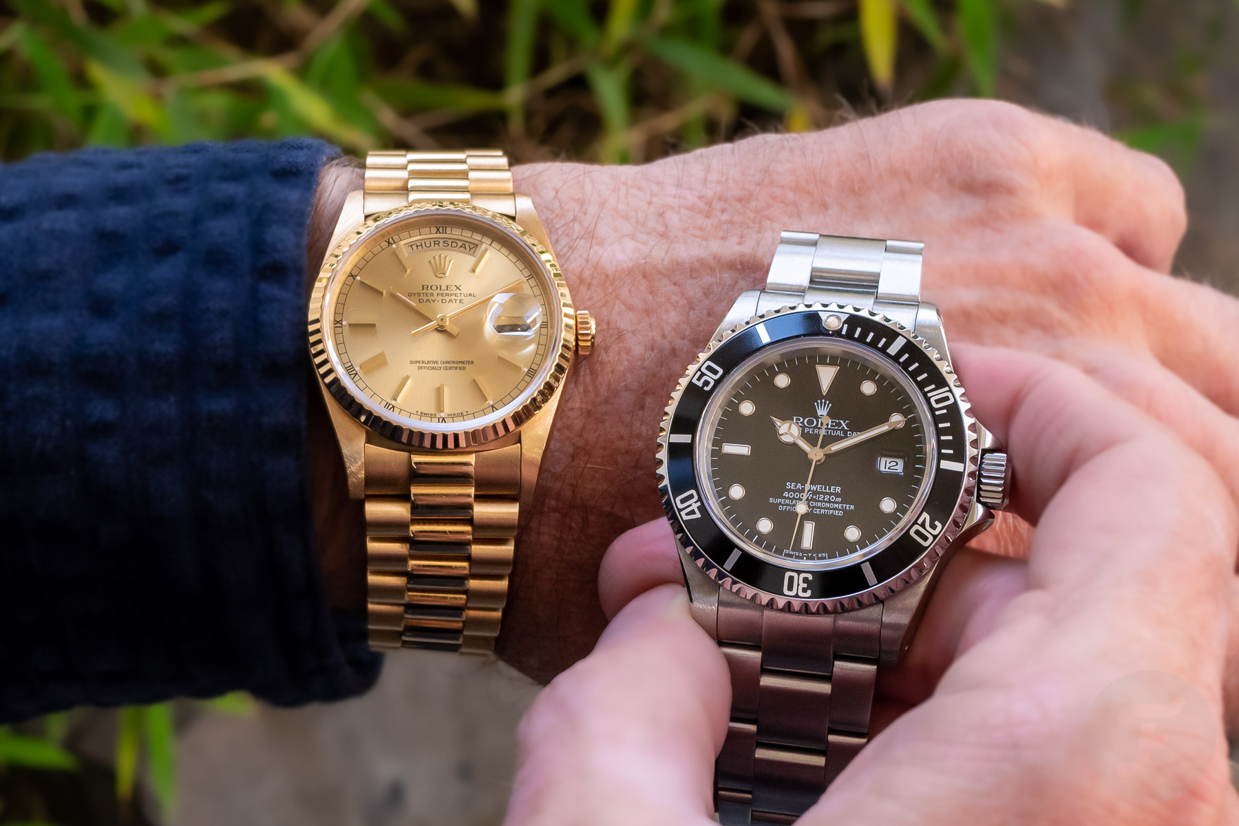 The Unexpected Perfect Two-Watch Collection — Rolex Sea-Dweller And Day-Date