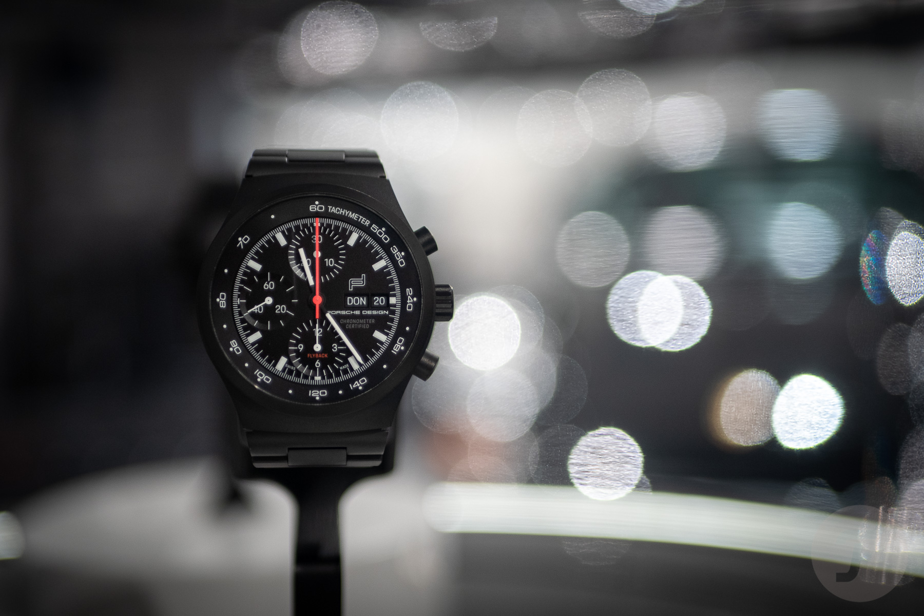 Porsche Design Celebrates Its 50th Anniversary And Introduces The Chronograph 1 All Black Numbered Edition