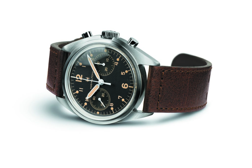 Up, Up, And Away: Hamilton Flies High With New Khaki Pilot Pioneer Mechanical Chronograph