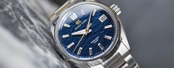 Hands-on – The Grand Seiko Spring Drive SLGA007 Lake Suwa is all About its Textured Blue Dial